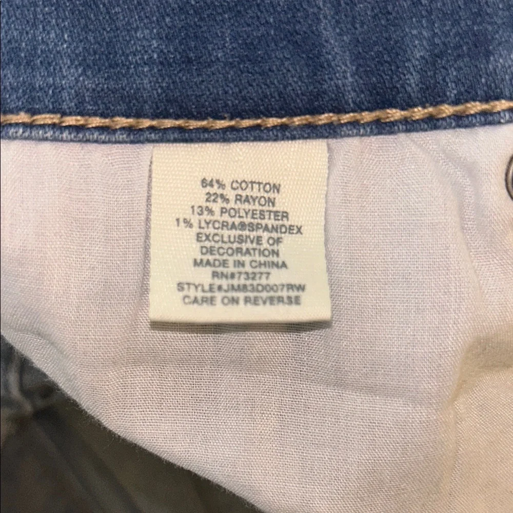 Mudd Skinny Blue Jeans with Distressed Details - Picture 6 of 6